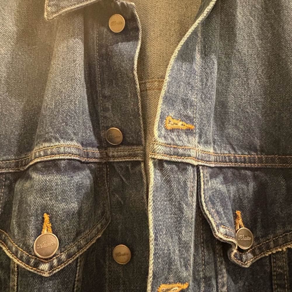 KHAITE Indigo Denim Jacket - Picture 3 of 5